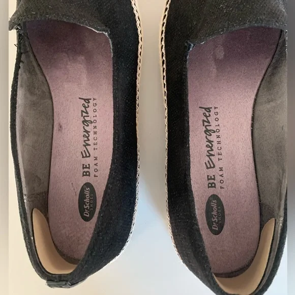 DR SCHOLL’s Be Energized 8M slip on loafer shoe espadrille - Foam comfort- GUC - Picture 4 of 8